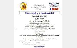 TROISIEME STAGE COMBAT