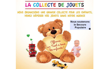 COLLECTE DE JOUETS